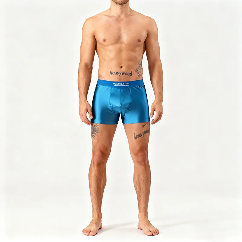 Novelty Sexy Men's Panty Underwear Satin Breathable Seamless Cut Solid Color Boxer Shorts Wider Ushaped Belt Traceless Underwear
Novelty Sexy Men's Panty Underwear Satin Breathable Seamless Cut Solid Color Boxer Shorts Wider Ushaped Belt Traceless Underwear