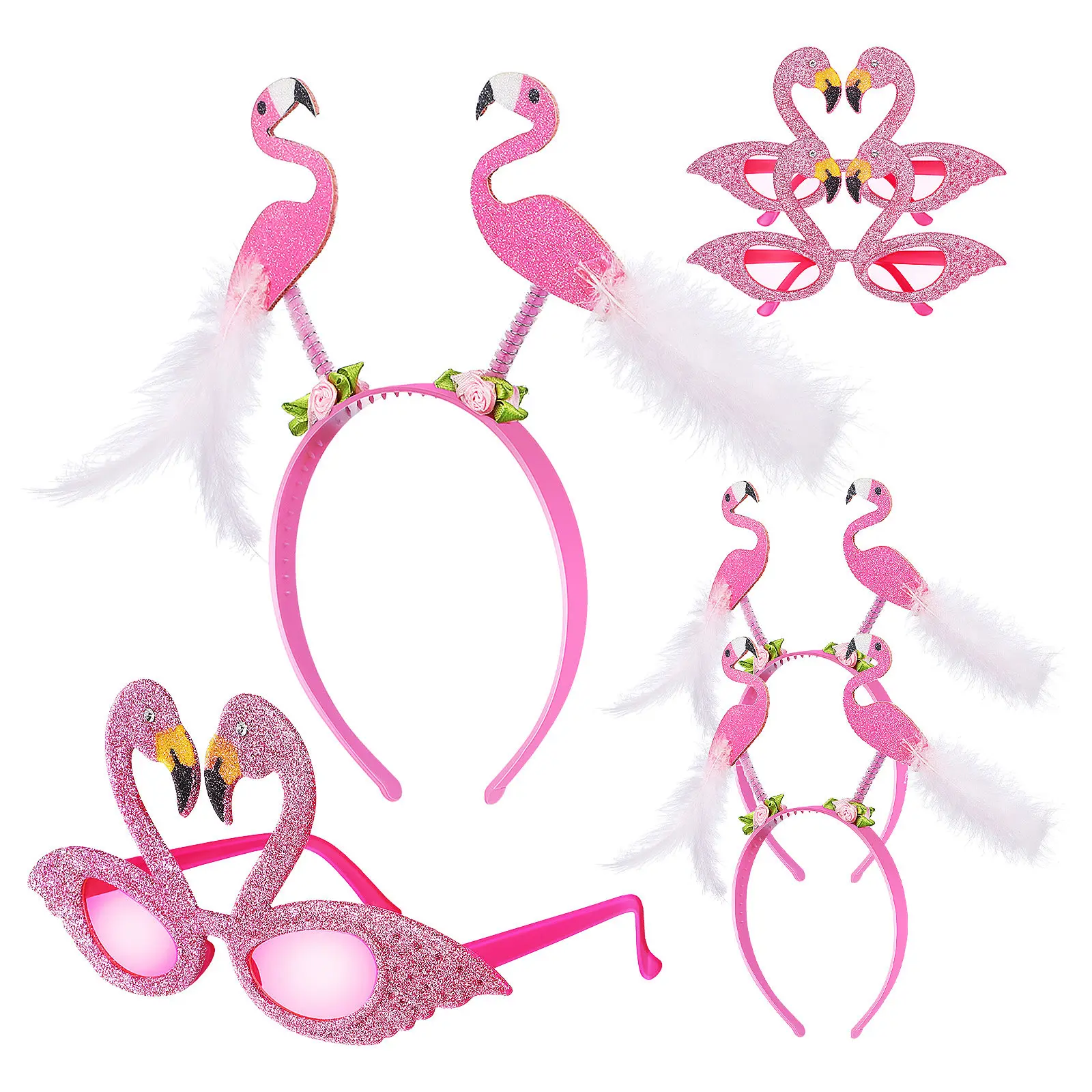 1Set Flamingo Party Set Headband Glasses Fun Decoration Universal Size Comfortable Wear Pink Headband Party Eyeglasses Adult
1Set Flamingo Party Set Headband Glasses Fun Decoration Universal Size Comfortable Wear Pink Headband Party Eyeglasses Adult