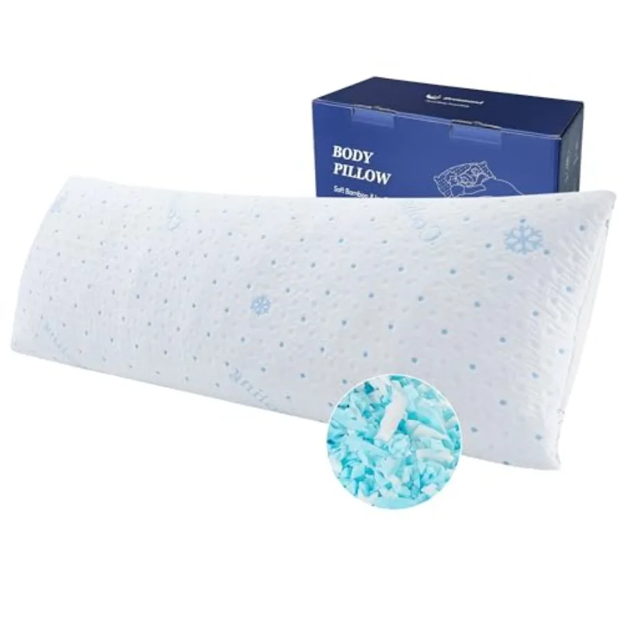 Охлаждающая подушка для всего тела с наволочкой, регулируемая, из измельченной пены с эффектом памяти, для беременных, длинная, для сна на боку, для взрослых
Охлаждающая подушка для всего тела с наволочкой, регулируемая, из измельченной пены с эффектом памяти, для беременных, длинная, для сна на боку, для взрослых