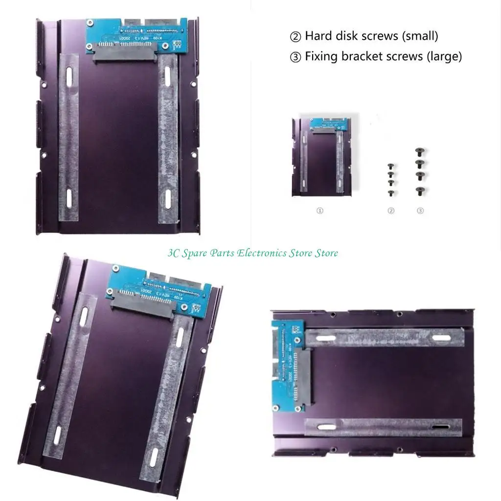 SZ SSD Монтажный кронштейн от 2,5 до 3,5 дюйма
SZ SSD Монтажный кронштейн от 2,5 до 3,5 дюйма