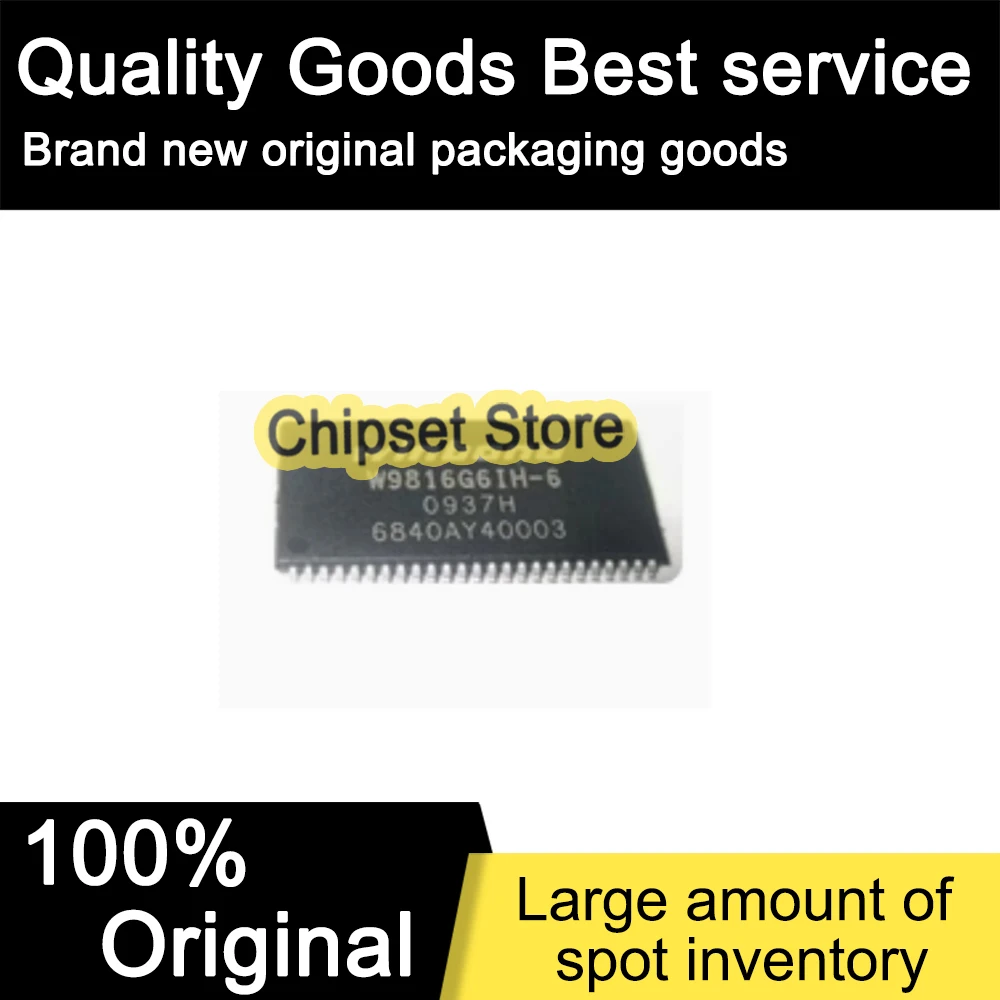 5pcs/lot W9816G6IH-6 SOP IC 100% Brand new
5pcs/lot W9816G6IH-6 SOP IC 100% Brand new