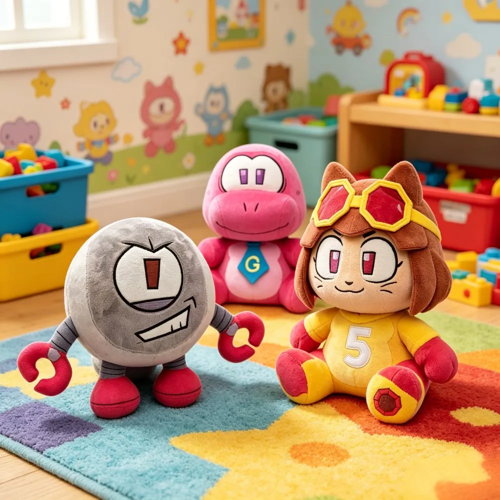 2026 New Plush Doll Pillow Gameoverse Game Anime Dinosaur Doll Cute Robot Decorative Ornament, Boys and Girls Love Gifts
2026 New Plush Doll Pillow Gameoverse Game Anime Dinosaur Doll Cute Robot Decorative Ornament, Boys and Girls Love Gifts