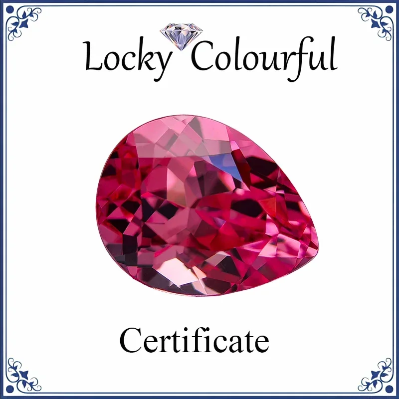 Lab Grown Sapphire Pear Shape Fire Lotus Color Top Quality Charms Beads for Diy Jewelry Making Rings Selectable AGL Certificate
Lab Grown Sapphire Pear Shape Fire Lotus Color Top Quality Charms Beads for Diy Jewelry Making Rings Selectable AGL Certificate
