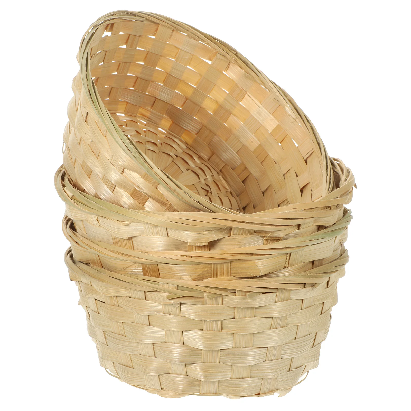 4 Pcs Gift Basket Woven Food Bamboo Fruit Flowers Storage Home Dessert Household
4 Pcs Gift Basket Woven Food Bamboo Fruit Flowers Storage Home Dessert Household
