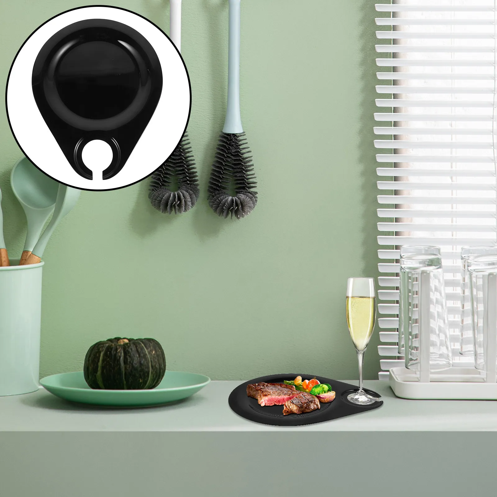 Поднос-держатель для коктейльных бокалов, меламиновая тарелка для сыра, сервировочный поднос для вечеринок на открытом воздухе, подставка для напитков, доска для закусок и мясных деликатесов
Поднос-держатель для коктейльных бокалов, меламиновая тарелка для сыра, сервировочный поднос для вечеринок на открытом воздухе, подставка для напитков, доска для закусок и мясных деликатесов