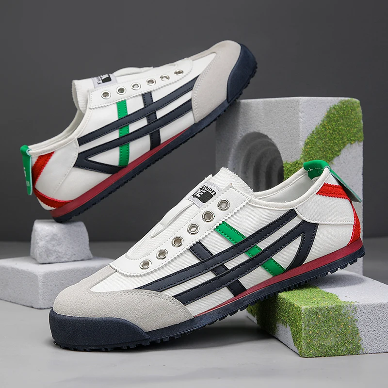 Fashion Couple Running Shoes Man Gym Sneakers Breathable Slip-On Mens Designer Trainers Comfortable Flat Canvas Men Sports Shoes
Fashion Couple Running Shoes Man Gym Sneakers Breathable Slip-On Mens Designer Trainers Comfortable Flat Canvas Men Sports Shoes