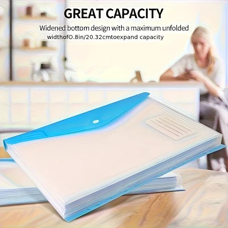 Large Capacity Expandable File Folder with Button and Label Pockets, Christmas Design, Suitable for School, Home, Office
Large Capacity Expandable File Folder with Button and Label Pockets, Christmas Design, Suitable for School, Home, Office
