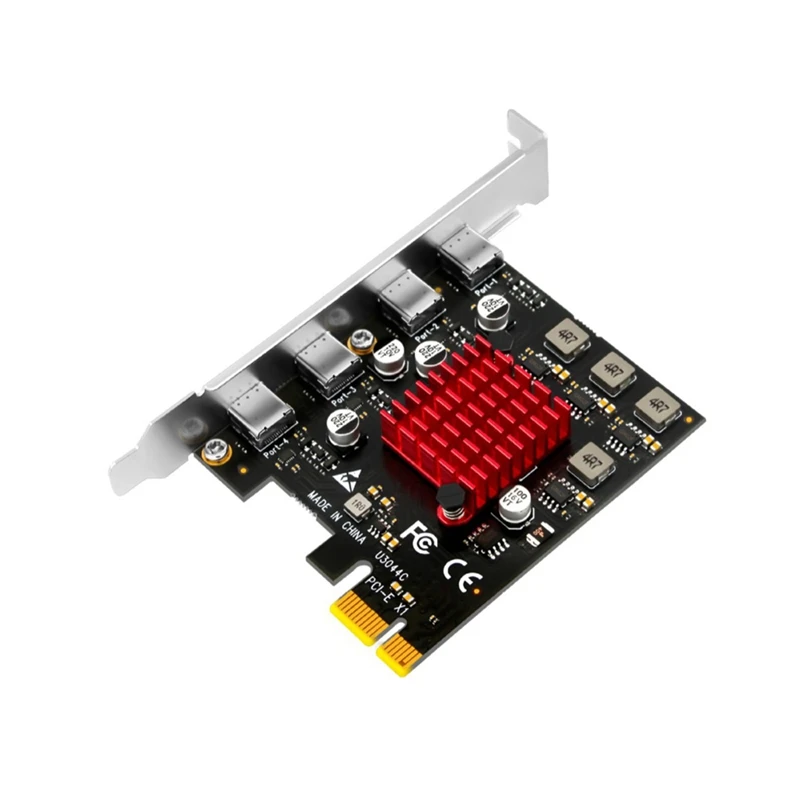 Top-Desktop 5Gbps PCI-E To USB3.0 Expansion Card ,4-Port Type-C Adapter Card USB3.2 Expansion Card Fast Charging
Top-Desktop 5Gbps PCI-E To USB3.0 Expansion Card ,4-Port Type-C Adapter Card USB3.2 Expansion Card Fast Charging