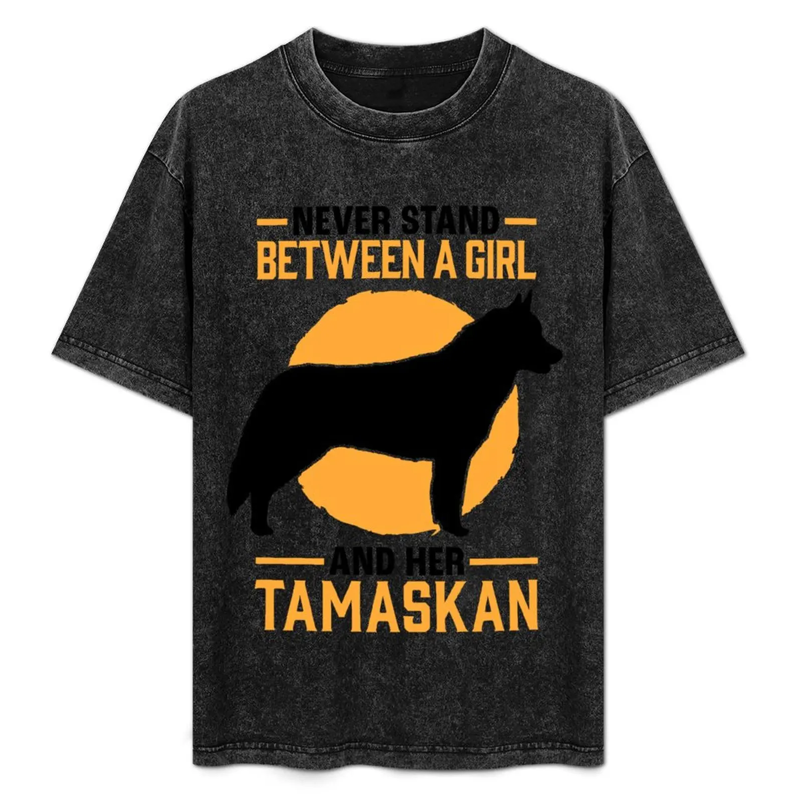 Girl with Tamaskan Wolf Dog Tamaskan T-Shirt Anti-Fade Casual Tee Shirt
Girl with Tamaskan Wolf Dog Tamaskan T-Shirt Anti-Fade Casual Tee Shirt