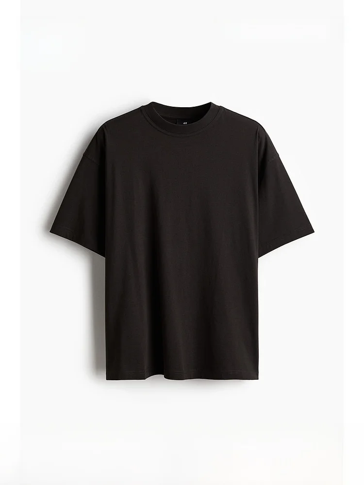 H&M Men's Summer Oversized T-shirt Cotton Casual Style Short Sleeve Loose Fit Fashionable New Arrival
H&M Men's Summer Oversized T-shirt Cotton Casual Style Short Sleeve Loose Fit Fashionable New Arrival
