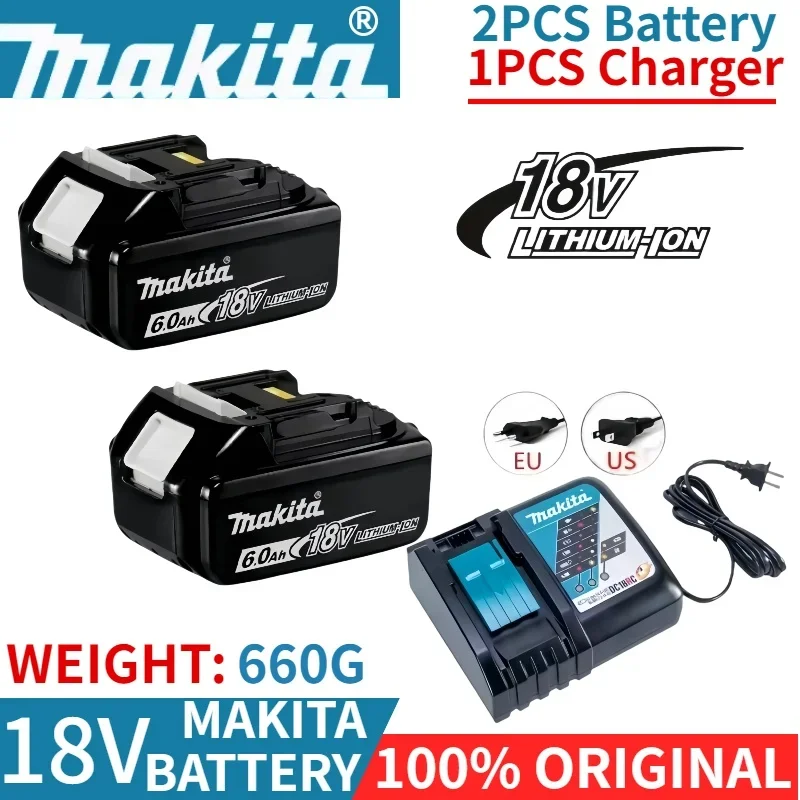 Original Makita 18Vbattery 35E 6.0Ah rechargeable lithium-ion battery pack⚠for Makita 18V powertool DTW700 DDF487 DUC150Z
Original Makita 18Vbattery 35E 6.0Ah rechargeable lithium-ion battery pack⚠for Makita 18V powertool DTW700 DDF487 DUC150Z