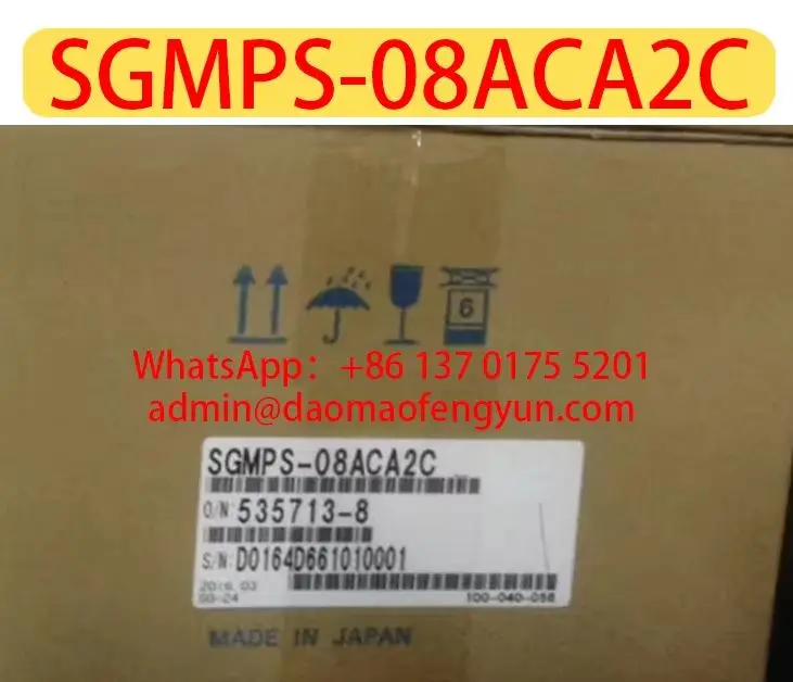 SGMPS-08ACA2C Brand New Servo Motor,Original Genuine SGMPS 08ACA2C,Fast shipping
SGMPS-08ACA2C Brand New Servo Motor,Original Genuine SGMPS 08ACA2C,Fast shipping