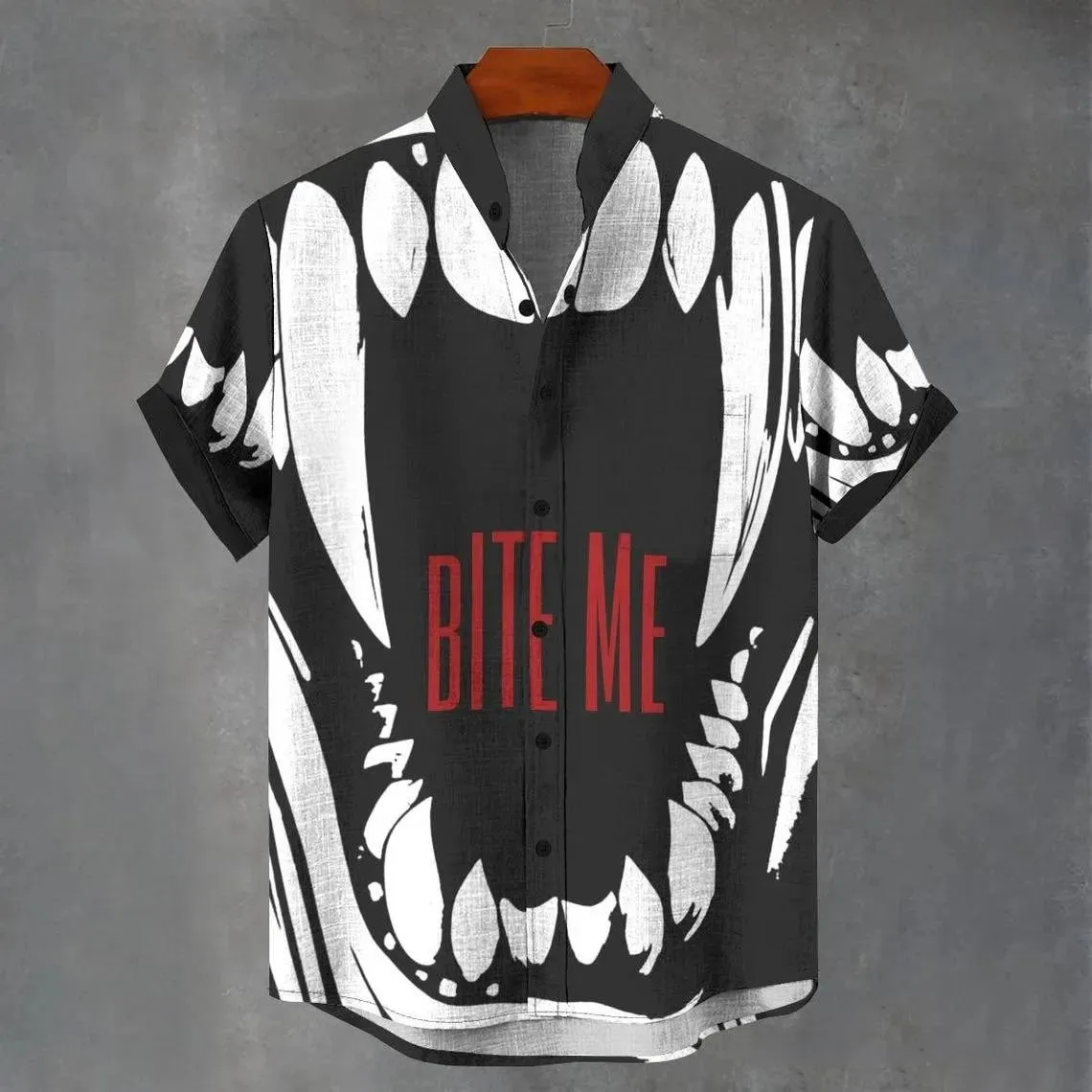 2025 Men's Summer New Cartoon Beast Art Pattern Casual Linen Short Sleeve Shirt Comfortable And Fashionable Button Top
2025 Men's Summer New Cartoon Beast Art Pattern Casual Linen Short Sleeve Shirt Comfortable And Fashionable Button Top