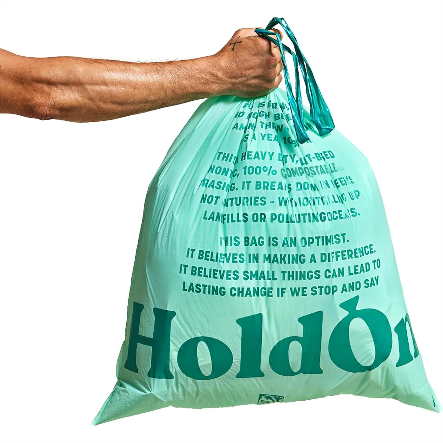 13-Gallon Tall Kitchen Trash Bags with Drawstring Handles, Plant-Based Heavy-Duty for Standard Trash Bins (40 Count)
13-Gallon Tall Kitchen Trash Bags with Drawstring Handles, Plant-Based Heavy-Duty for Standard Trash Bins (40 Count)