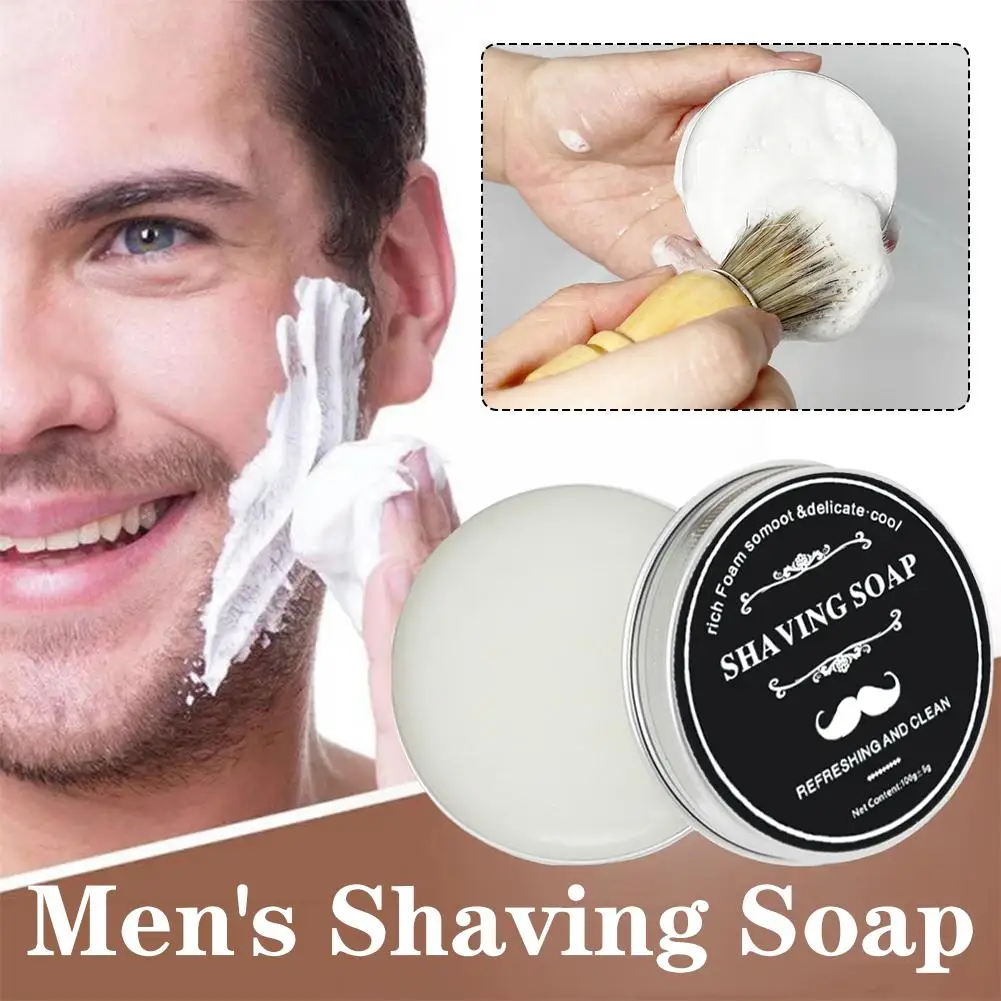 100g Mens Sandalwood Shaving Soap in Aluminum Box Facial Cleansing Shaving Brush for Wet Shave Rich Foam for Smooth Shaving Care
100g Mens Sandalwood Shaving Soap in Aluminum Box Facial Cleansing Shaving Brush for Wet Shave Rich Foam for Smooth Shaving Care