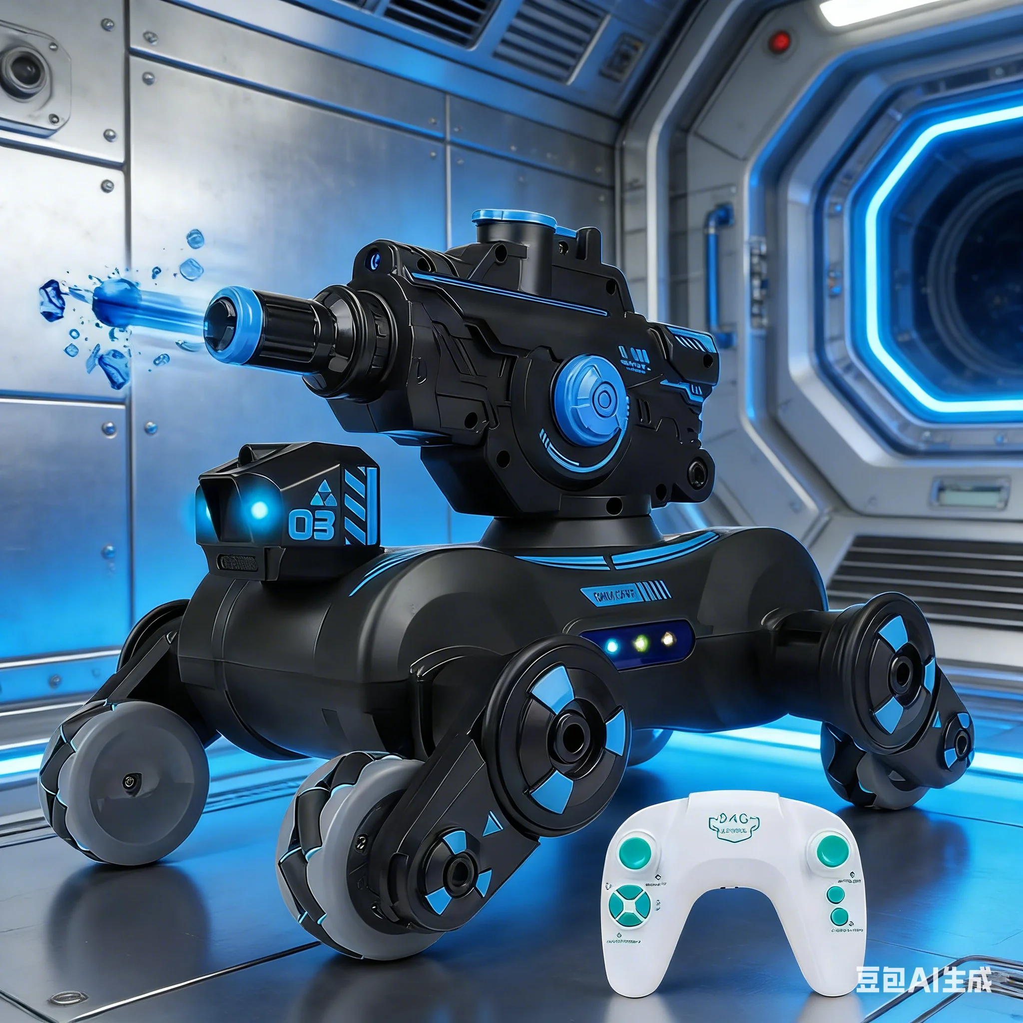 Радиоуправляемая машинка-трансформер F02-8 с функцией распыления и водяными пулями, механическая собака-дрифткар, игрушка для детей
Радиоуправляемая машинка-трансформер F02-8 с функцией распыления и водяными пулями, механическая собака-дрифткар, игрушка для детей