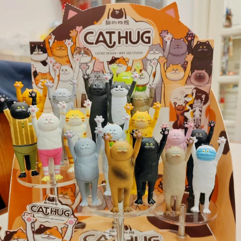 Cat Hug Series Blind Box Healing Toy Kawaii Kitty Animal Miniature Figure Cute Desktop Doll Trendy Doll Art Collection
Cat Hug Series Blind Box Healing Toy Kawaii Kitty Animal Miniature Figure Cute Desktop Doll Trendy Doll Art Collection