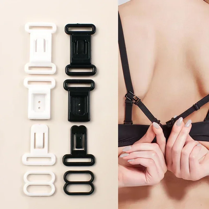 20/50/100Sets Bra Strap Extender Plastic Buckles 12.5mm Underwear O Ring Hook Bow Tie Adjust Buckle Bikini Closure Slider Clasp
20/50/100Sets Bra Strap Extender Plastic Buckles 12.5mm Underwear O Ring Hook Bow Tie Adjust Buckle Bikini Closure Slider Clasp