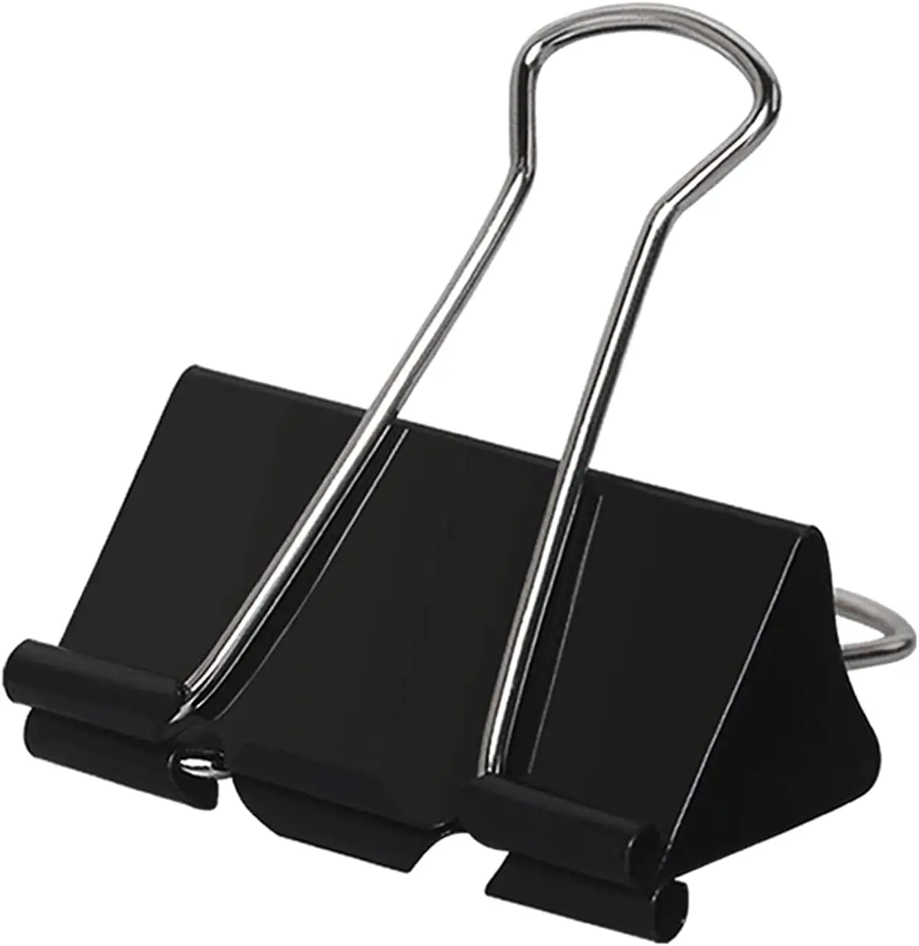 60 Pack 1.6 Inch Large Binder Clips, Heavy Duty Black Paper Clamps for Office & Home
60 Pack 1.6 Inch Large Binder Clips, Heavy Duty Black Paper Clamps for Office & Home