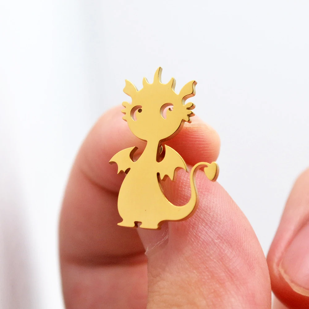 intage Punk Dragon Brooch Stainless Steel Metal Material Distressed Craft Unisex Fashion
intage Punk Dragon Brooch Stainless Steel Metal Material Distressed Craft Unisex Fashion