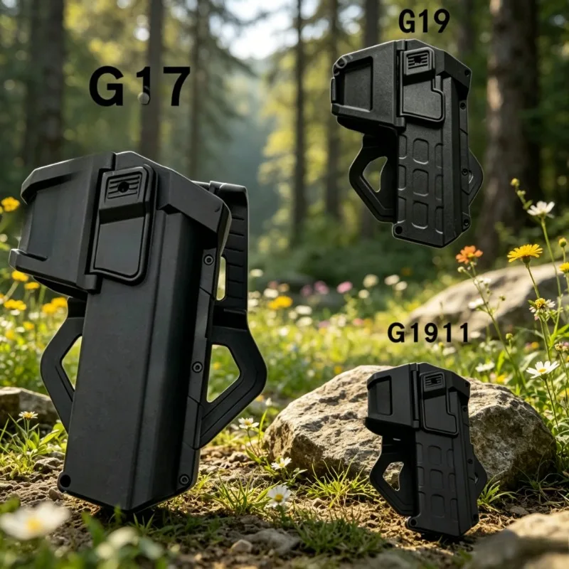 New Tactical Quick Draw Holster Standard 9mm .45 Caliber Waist Mount with Flashlight Training Accessories
New Tactical Quick Draw Holster Standard 9mm .45 Caliber Waist Mount with Flashlight Training Accessories