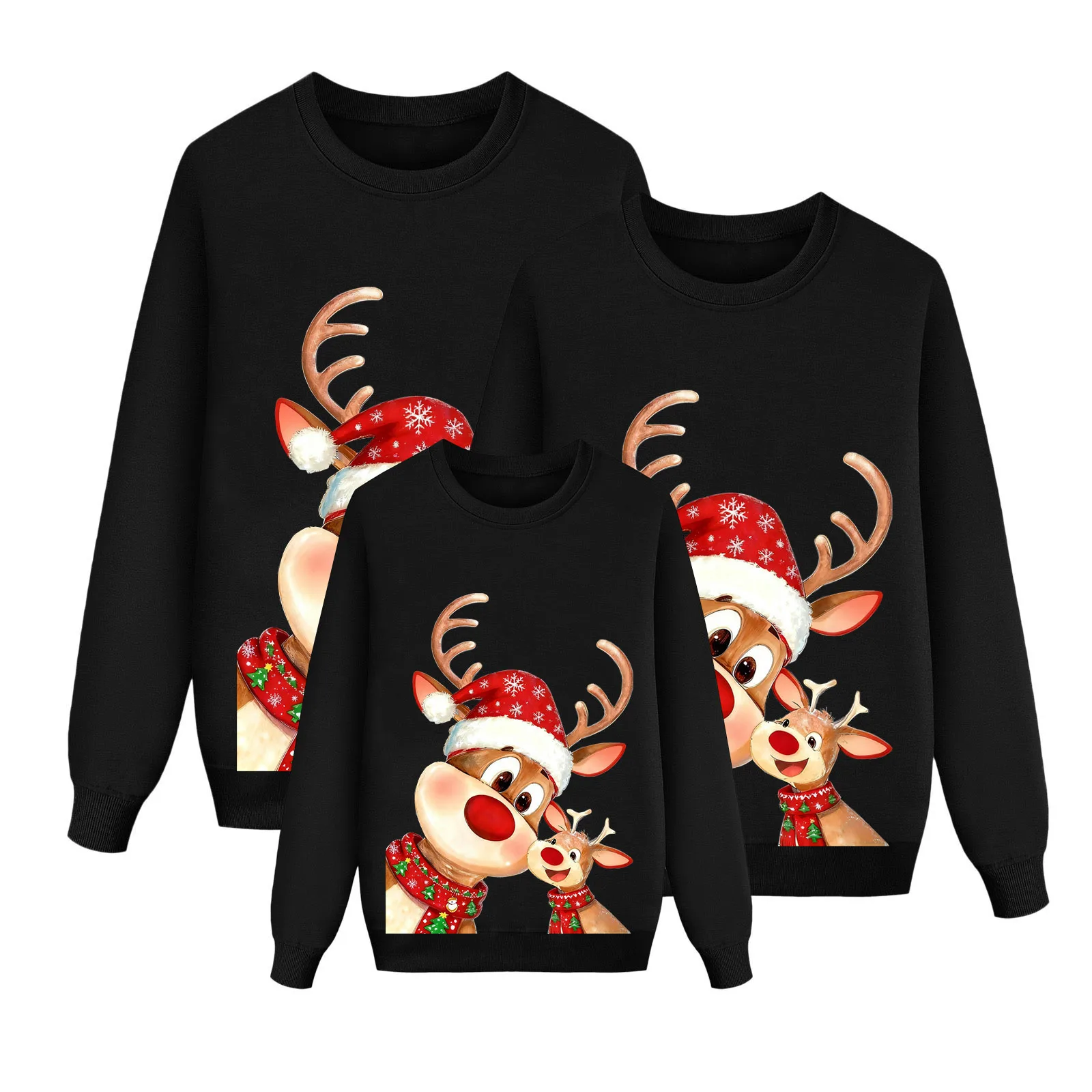2025 Hot Women Mom Christmas Cute Deer Print Family Long Sleeve Round Neck Hoodie Hoodie Top Set Family Christmas Pajamas Set
2025 Hot Women Mom Christmas Cute Deer Print Family Long Sleeve Round Neck Hoodie Hoodie Top Set Family Christmas Pajamas Set