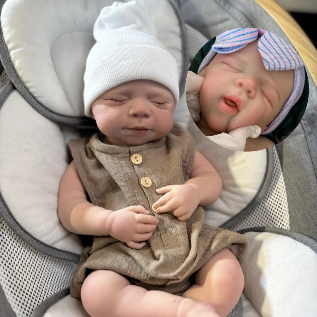 Can Open Mouth 18Inch Pascale Full Body Soft Solid Baby Silicone Reborn Girl Doll Waterproof Doll Lifelike reborn de silicona
Can Open Mouth 18Inch Pascale Full Body Soft Solid Baby Silicone Reborn Girl Doll Waterproof Doll Lifelike reborn de silicona