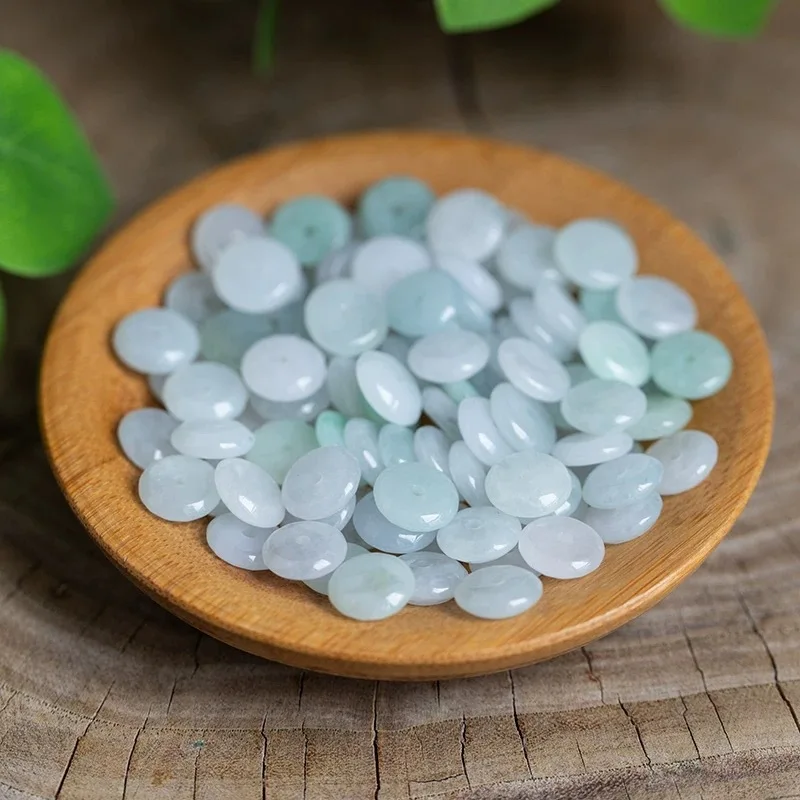 10pcs Natural Emerald White Jade Ping An Knot DIY Bracelet Necklace Charm Jadeite Jewellery Fashion Accessories Gift Women Men
10pcs Natural Emerald White Jade Ping An Knot DIY Bracelet Necklace Charm Jadeite Jewellery Fashion Accessories Gift Women Men