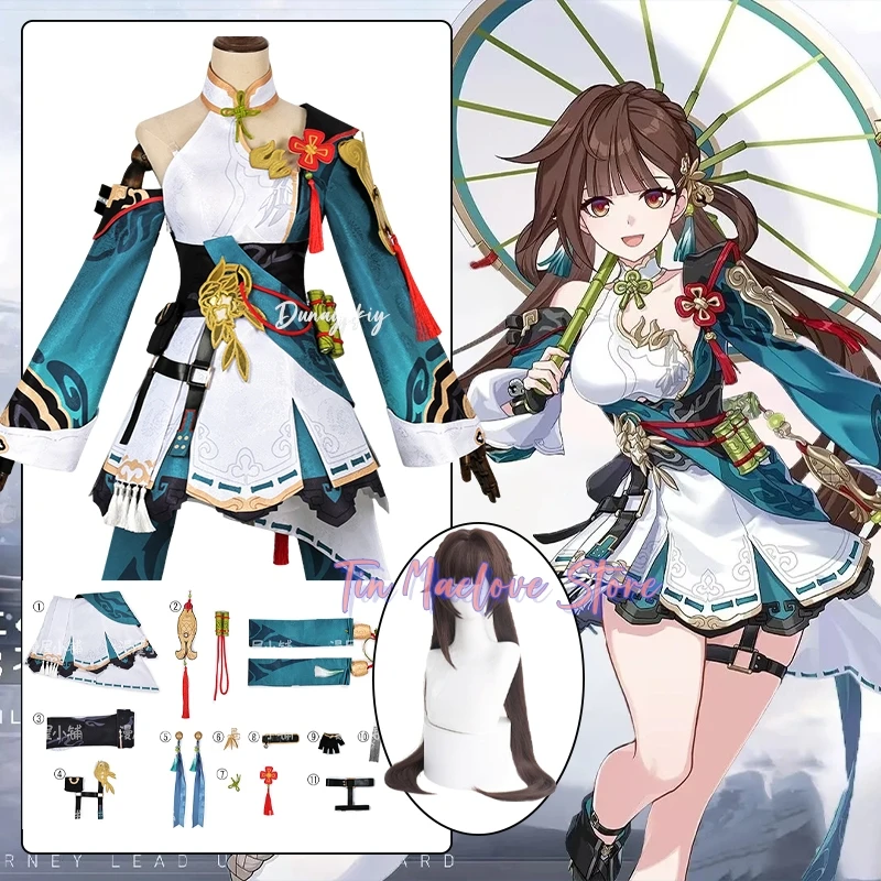 Game Honkai Impact 3rd Li SuShang Cosplay Costume Ancient Short Hanfu Women's Dresses S-2XL Anime Outfits Wig Suits Role-playing
Game Honkai Impact 3rd Li SuShang Cosplay Costume Ancient Short Hanfu Women's Dresses S-2XL Anime Outfits Wig Suits Role-playing