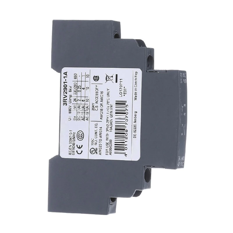 Совершенно новый оригинальный 3RV2901-1A автоматический выключатель вспомогательный переключатель программируемый контроллер
Совершенно новый оригинальный 3RV2901-1A автоматический выключатель вспомогательный переключатель программируемый контроллер