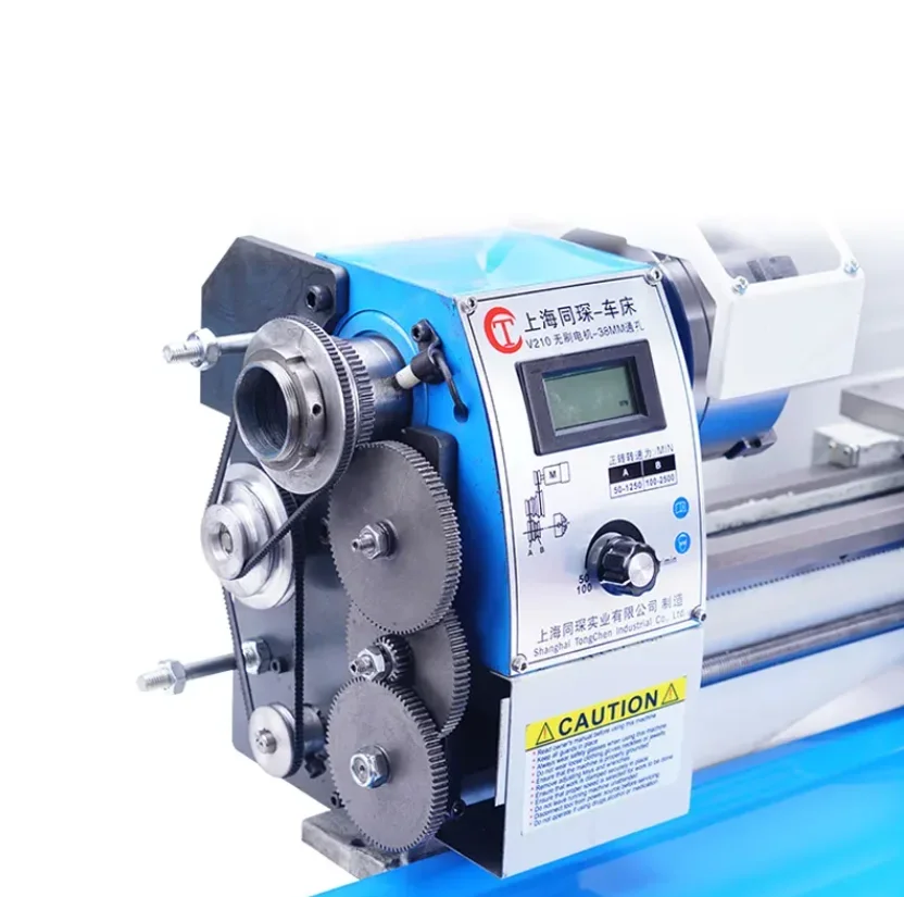 TC210 Mini Bench Metal Lathe Small Precision Turning Machine Workshop Metal Processing Mechanical Equipment
TC210 Mini Bench Metal Lathe Small Precision Turning Machine Workshop Metal Processing Mechanical Equipment