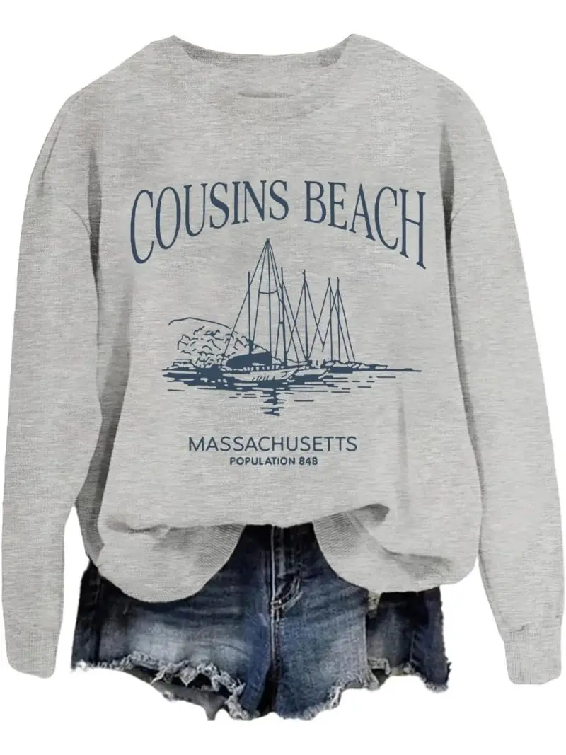 Пляжная толстовка для женщин, толстовки Team Conrad, пуловеры с забавным рисунком, топы
Пляжная толстовка для женщин, толстовки Team Conrad, пуловеры с забавным рисунком, топы