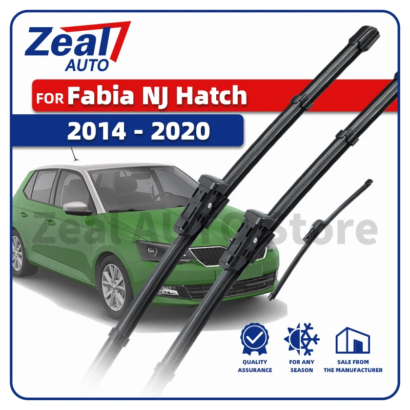 LHD Front Rear Wiper Blades For Skoda Fabia NJ Hatchback 2014 - 2020 3pc Windscreen Windshield 24"16"14" Brushes Accessories
LHD Front Rear Wiper Blades For Skoda Fabia NJ Hatchback 2014 - 2020 3pc Windscreen Windshield 24"16"14" Brushes Accessories