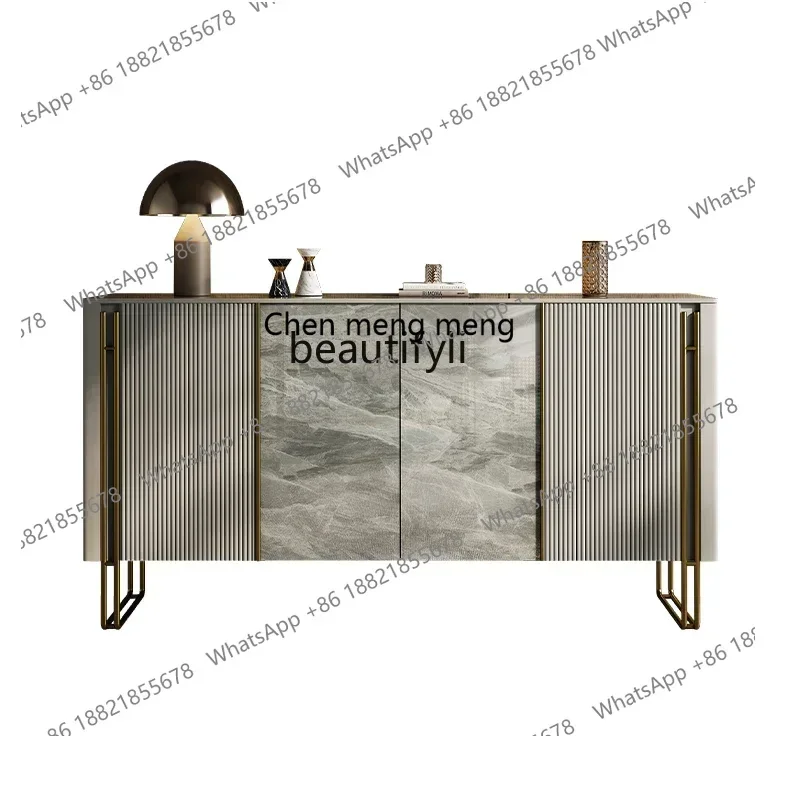 323 Modern light luxury entrance cabinet Italian-style stone slab simple dining side cabinet living room storage decorative cabi
323 Modern light luxury entrance cabinet Italian-style stone slab simple dining side cabinet living room storage decorative cabi