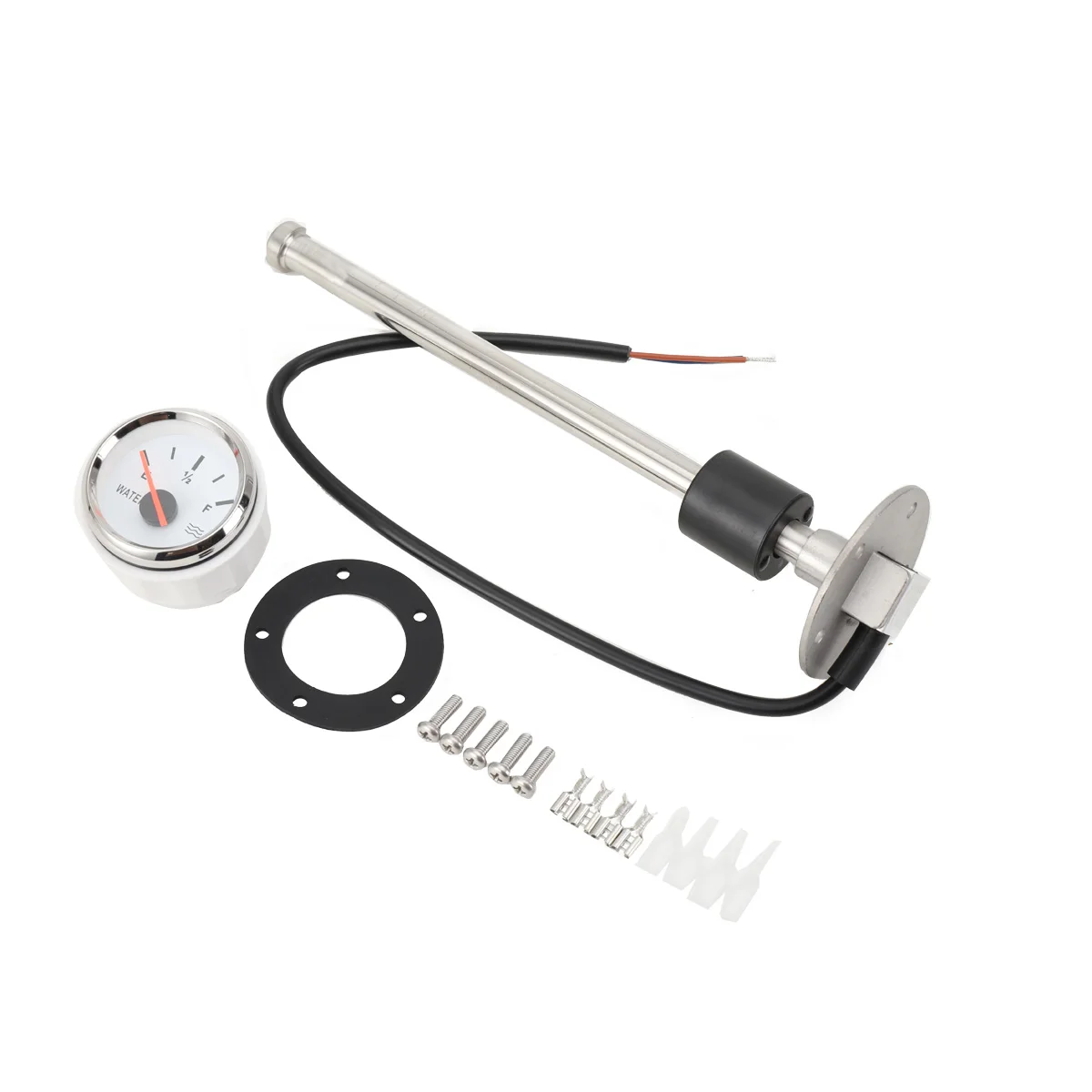 0-190 ohm Water Level Gauge Meter 250mm Fuel Level Sensor Fuel gauge for boat car Truck Stainless steel 304
0-190 ohm Water Level Gauge Meter 250mm Fuel Level Sensor Fuel gauge for boat car Truck Stainless steel 304