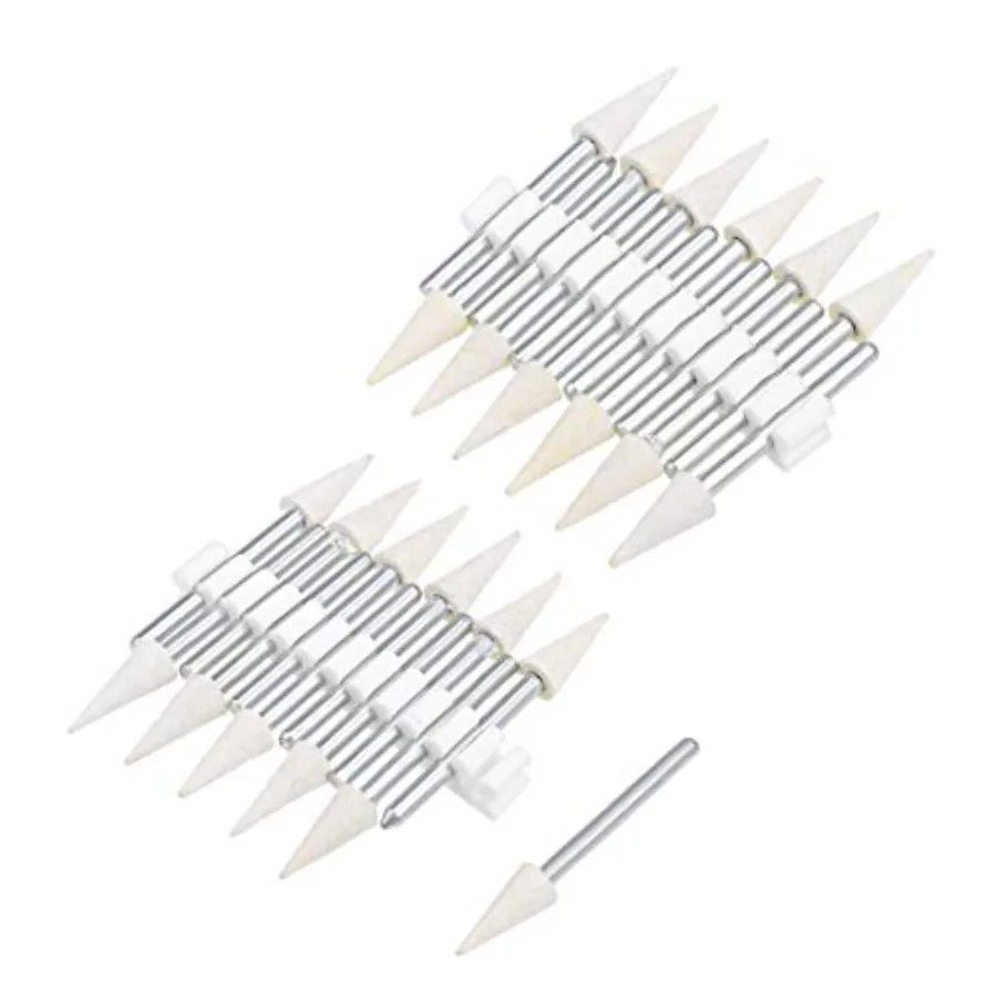 Wool Felt Mounted Points Conical Polishing Bits Burrs Buffing Wheels with 1/8" Shank Pcs
Wool Felt Mounted Points Conical Polishing Bits Burrs Buffing Wheels with 1/8" Shank Pcs