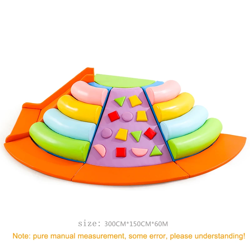 Hot Selling Customized Color Good Quality Popular Indoor Games Playground Toddler Safety Preschool Children Soft Play Equipment
Hot Selling Customized Color Good Quality Popular Indoor Games Playground Toddler Safety Preschool Children Soft Play Equipment