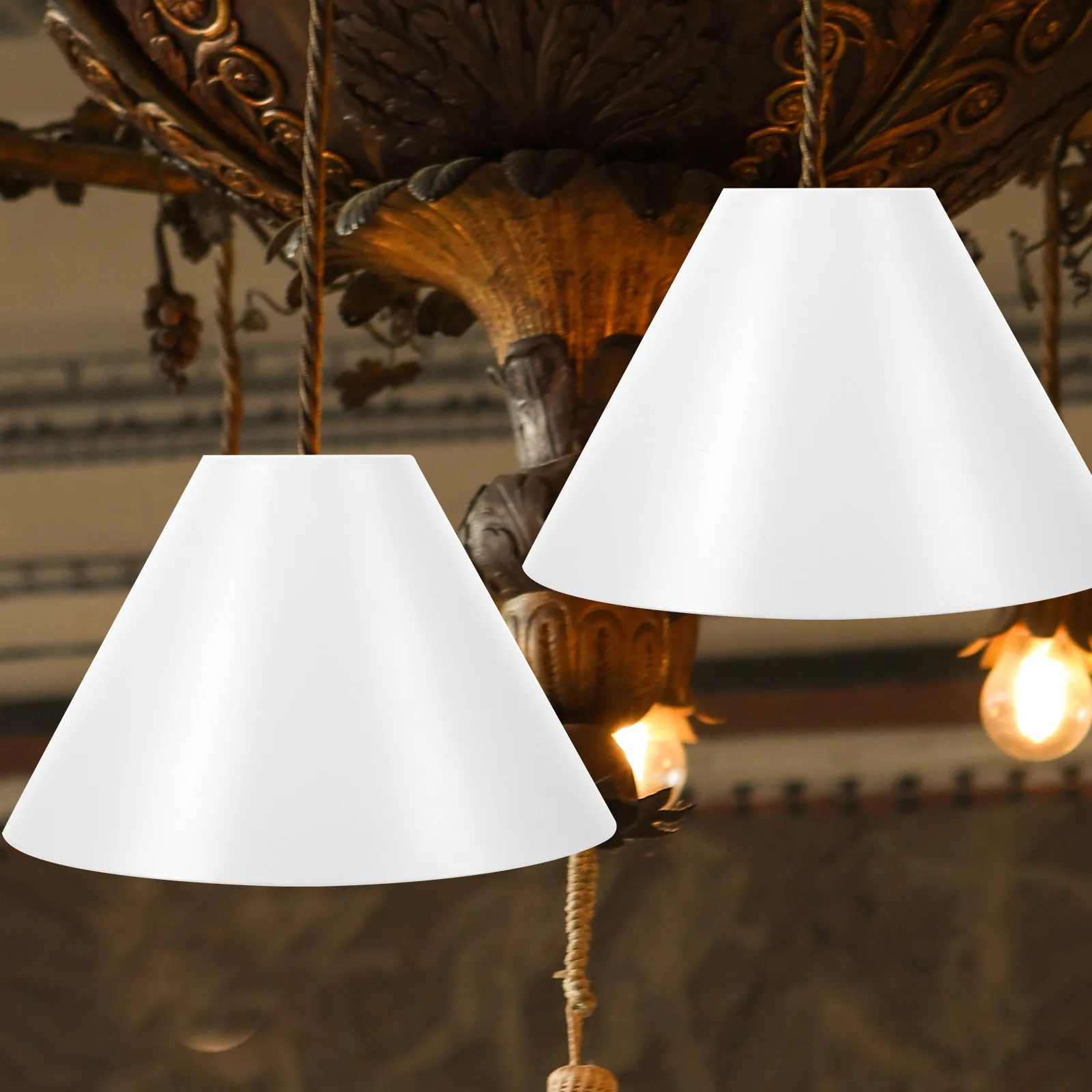 Iron Lampshade Black Wrought Pendant Hanging Light Cover Chandelier Shades Replacement Retro Style Dining
Iron Lampshade Black Wrought Pendant Hanging Light Cover Chandelier Shades Replacement Retro Style Dining