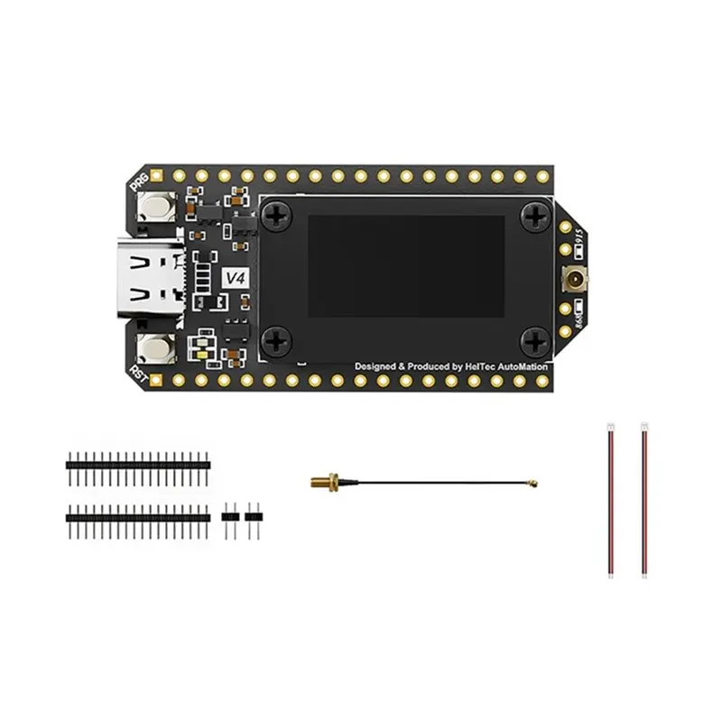PHILE-Meshtastic Lora 32 Dev-Board Kit Heltec V4.3 32-S3 SX1262 27Dbm Wifi BLE OLED Display 868-915Mhz With 3D Print Case
PHILE-Meshtastic Lora 32 Dev-Board Kit Heltec V4.3 32-S3 SX1262 27Dbm Wifi BLE OLED Display 868-915Mhz With 3D Print Case