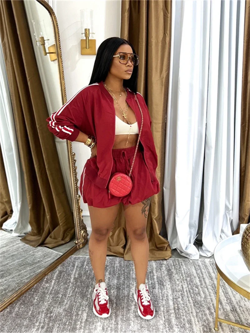 Streetwear 2 Piece Sets Women Outfit Spring Summer Clothes Women 2025 Side Striped Jacket Top Mini Skirt Sets Casual Dress Sets
Streetwear 2 Piece Sets Women Outfit Spring Summer Clothes Women 2025 Side Striped Jacket Top Mini Skirt Sets Casual Dress Sets