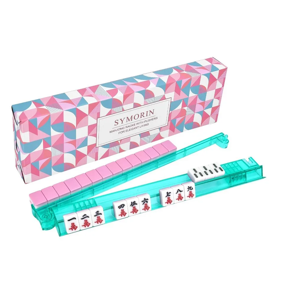 1/4-Pack Non-Slip Mahjong Racks Durable Crystal Clear Mahjong Pushers and Racks Sturdy Eleagnt Gift Packaging
1/4-Pack Non-Slip Mahjong Racks Durable Crystal Clear Mahjong Pushers and Racks Sturdy Eleagnt Gift Packaging