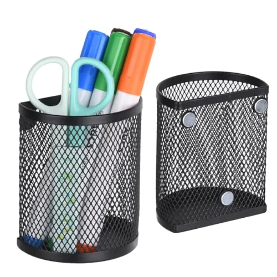 Magnetic Pencil Holder - Locker Accessories, 2 Pack Magnetic Pen Holder for Refrigerator for Home School and Office
Magnetic Pencil Holder - Locker Accessories, 2 Pack Magnetic Pen Holder for Refrigerator for Home School and Office