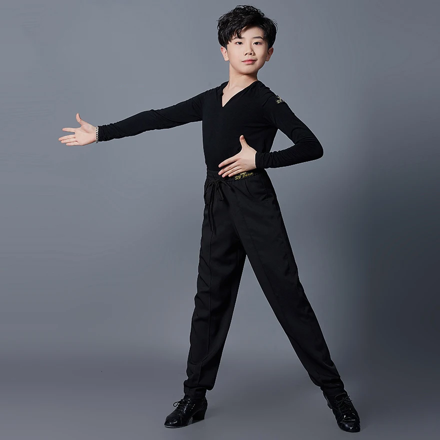 Latin Dance Costumes Outfits Boys Long Sleeve V-neck Tops Pants Male Practice Suit ChaCha Samba Dance Clothes Wear DQL10363
Latin Dance Costumes Outfits Boys Long Sleeve V-neck Tops Pants Male Practice Suit ChaCha Samba Dance Clothes Wear DQL10363