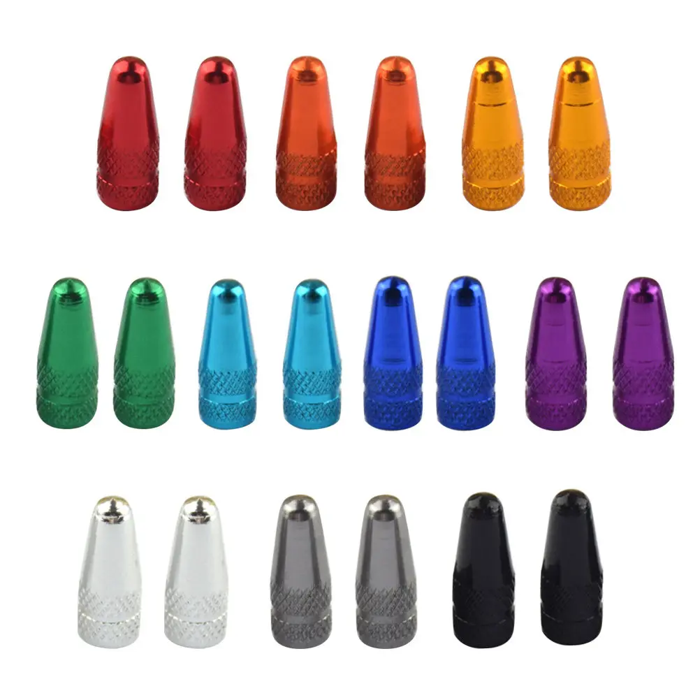20Pcs Aluminum Valve Caps Anodized Machined for Bicycle Leak Proof Lightweight Easy Install Bike Tire Dust Covers Caps
20Pcs Aluminum Valve Caps Anodized Machined for Bicycle Leak Proof Lightweight Easy Install Bike Tire Dust Covers Caps