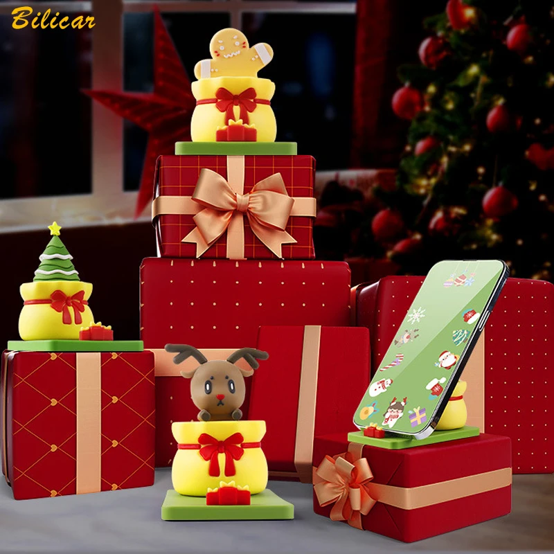 Christmas Phone Holder Mini Cute Gift Phone Holder Santa Claus Reindeer Desktop Holder For Samsung IPhone Huawei Xiaomi
Christmas Phone Holder Mini Cute Gift Phone Holder Santa Claus Reindeer Desktop Holder For Samsung IPhone Huawei Xiaomi