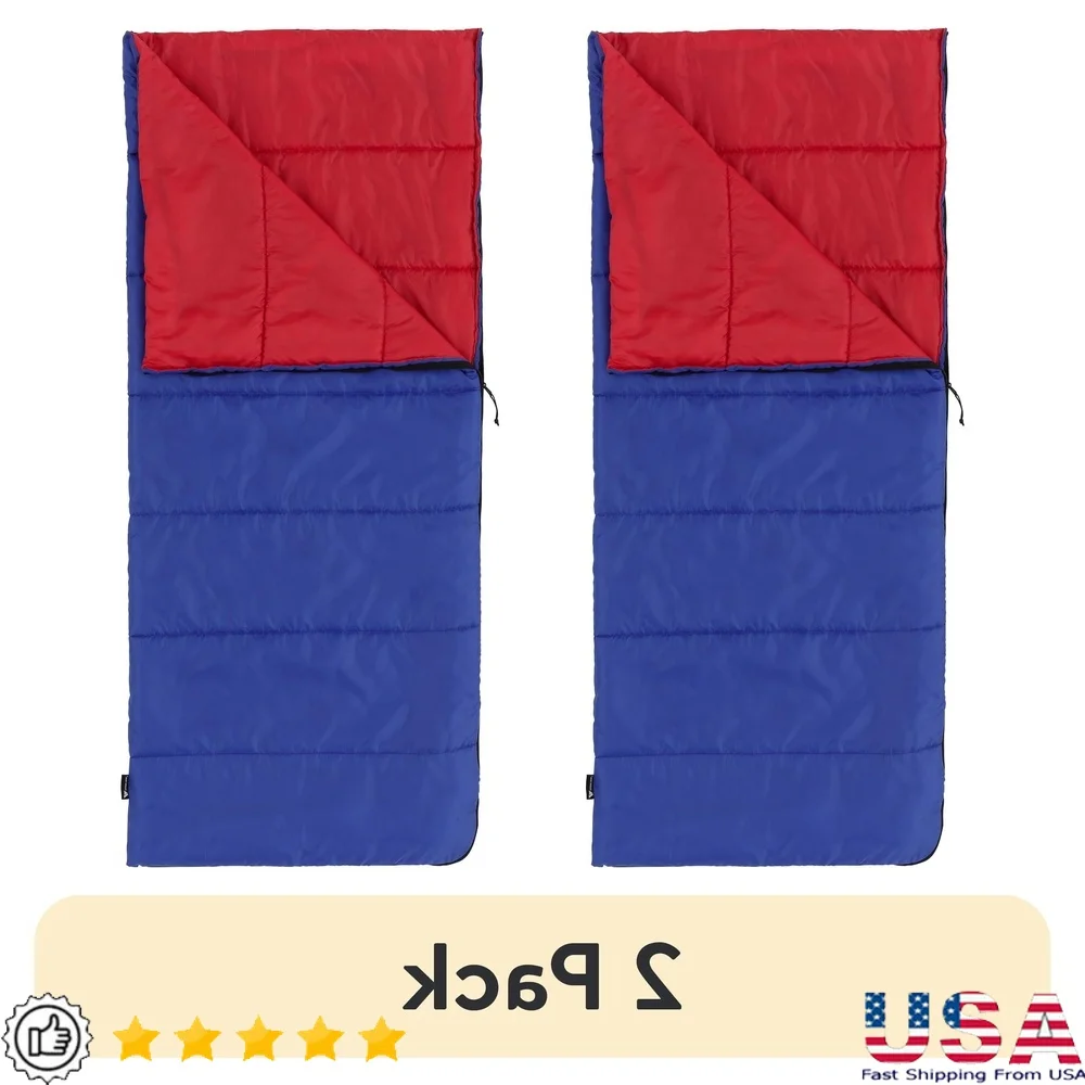 Youth Warm Weather Rectangle Sleeping Bag 2 Pack Durable Comfortable Camping Sleepover Compact Lightweight Stuff Sack Included
Youth Warm Weather Rectangle Sleeping Bag 2 Pack Durable Comfortable Camping Sleepover Compact Lightweight Stuff Sack Included