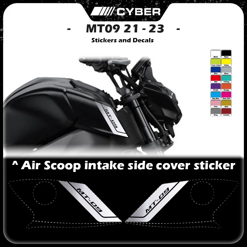MT09 21 22 23 Model For YAMAHA MT-09 Air Intake Fairing Decoration Shell Sticker Decal
MT09 21 22 23 Model For YAMAHA MT-09 Air Intake Fairing Decoration Shell Sticker Decal