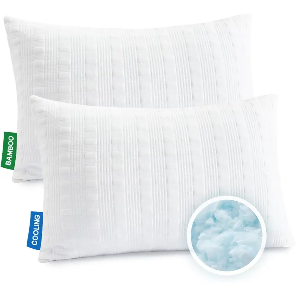 Cooling Pillows or Sleng Stand Size Set o 2,Shredded Memory oam Bed Pillow,Adjustable Lot Stand Pillow or Side & Back Sleeper-Me
Cooling Pillows or Sleng Stand Size Set o 2,Shredded Memory oam Bed Pillow,Adjustable Lot Stand Pillow or Side & Back Sleeper-Me