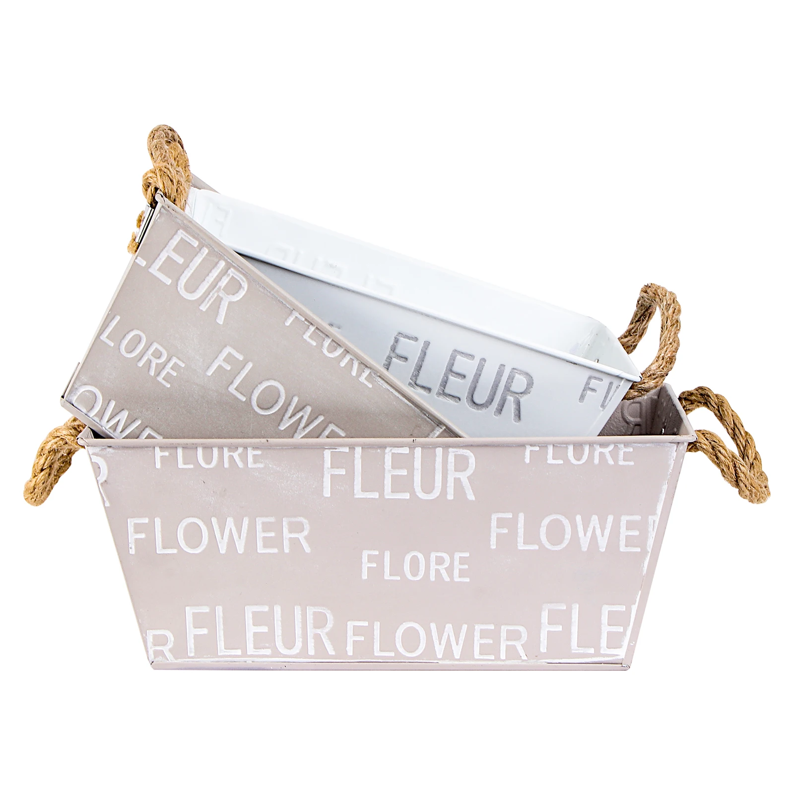 3 Pcs Iron Flowerpot Set Durable Desk Planting Containers for Succulents Small Flowers Office Home Decor Tin Planter
3 Pcs Iron Flowerpot Set Durable Desk Planting Containers for Succulents Small Flowers Office Home Decor Tin Planter