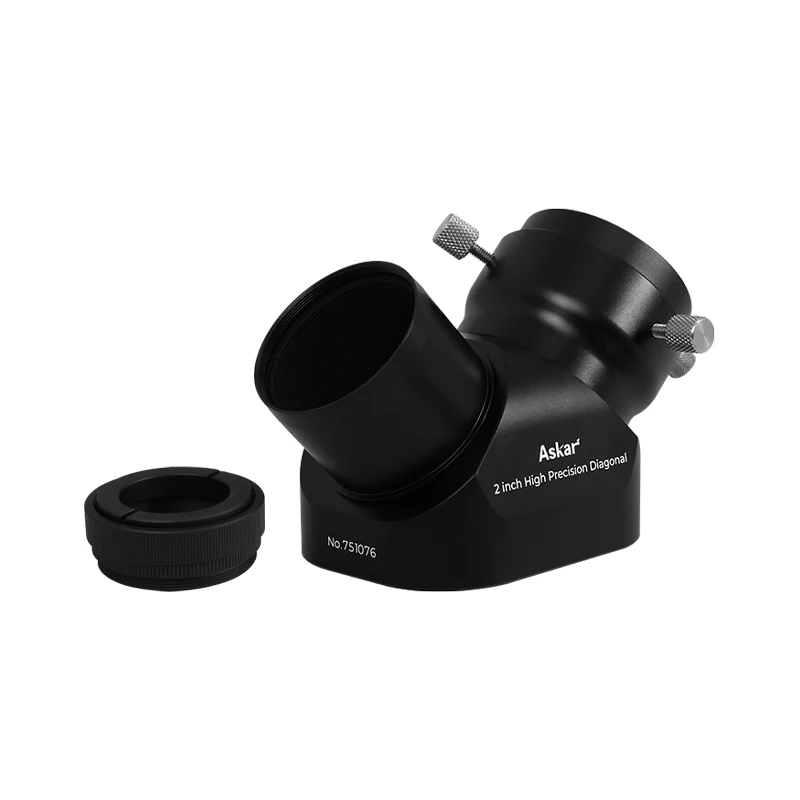 Askar 2" 90-deg 99% Dielectric Mirror Diagonal For Refractor Or SCT Telescopes
Askar 2" 90-deg 99% Dielectric Mirror Diagonal For Refractor Or SCT Telescopes